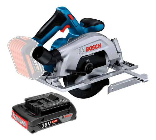 SIERRA CIRCULAR BOSCH GKS 185-LI 165MM INALAMBRICA 18V PROFESIONAL