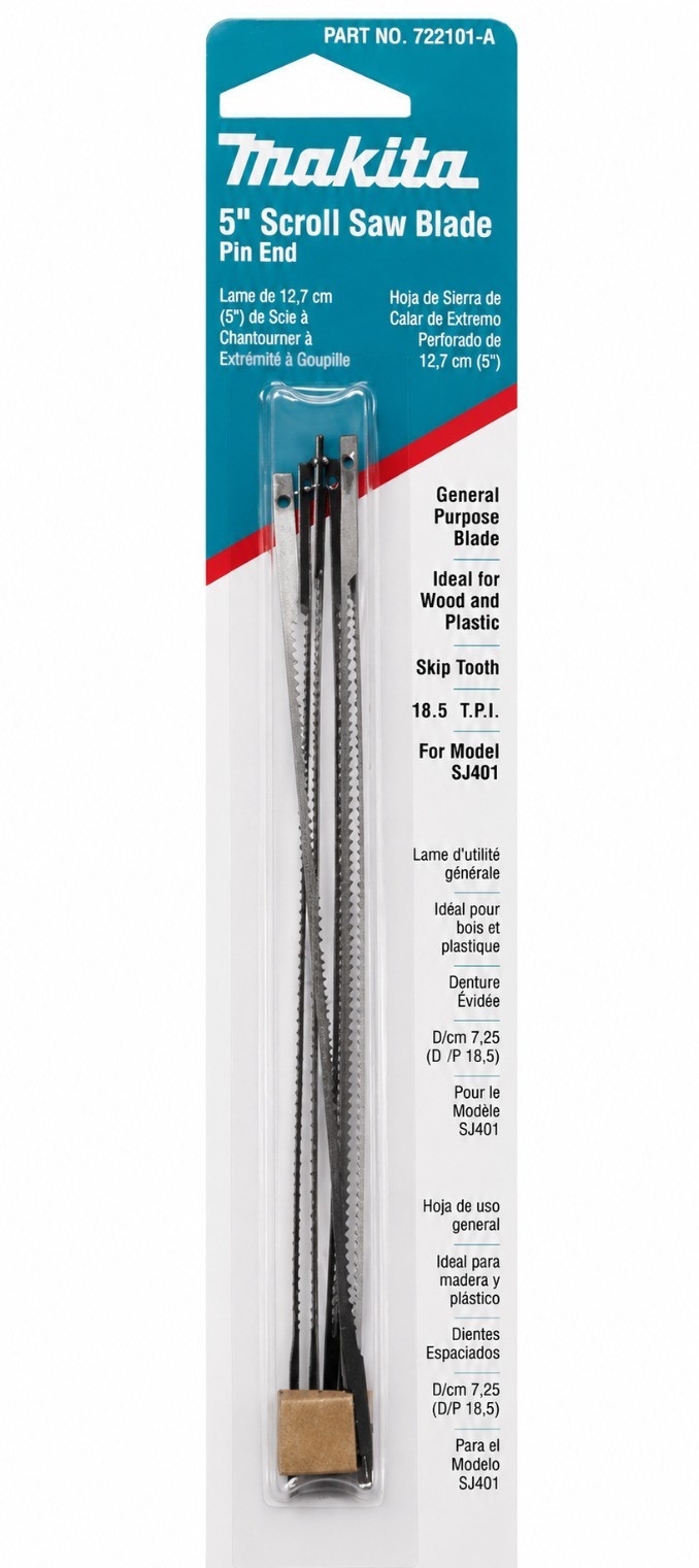 SIERRA C/PIN P.CALADORA BRAZO  PAQ/ X 6 UN
