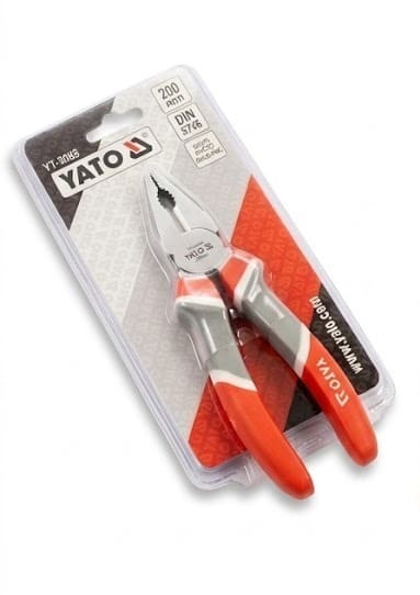 ALICATE ELECTRICISTA PROFESIONAL 8 PULGADAS YATO - Image 3