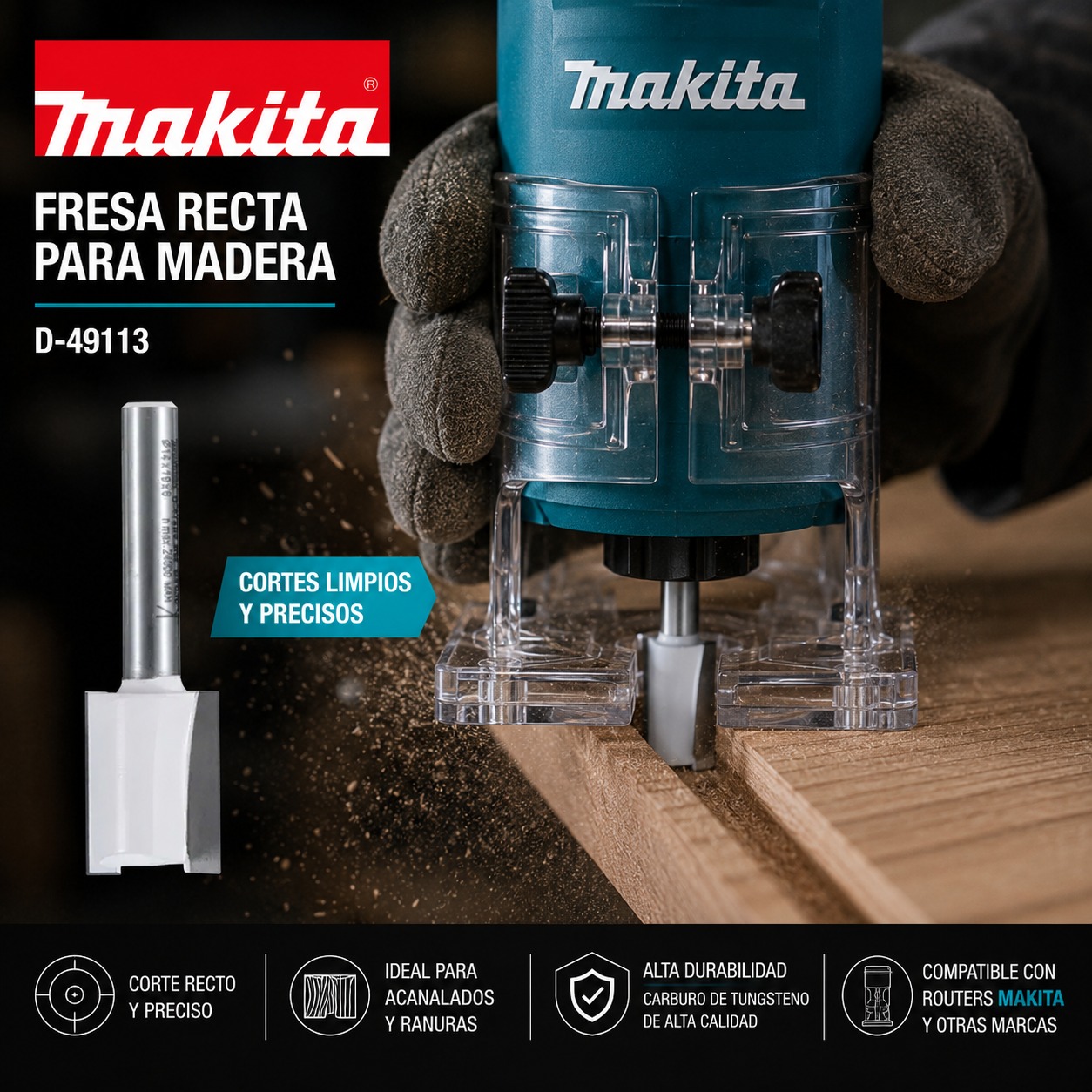 FRESA PARA ACANALAR 1/4" ESP 1/4" - Image 2