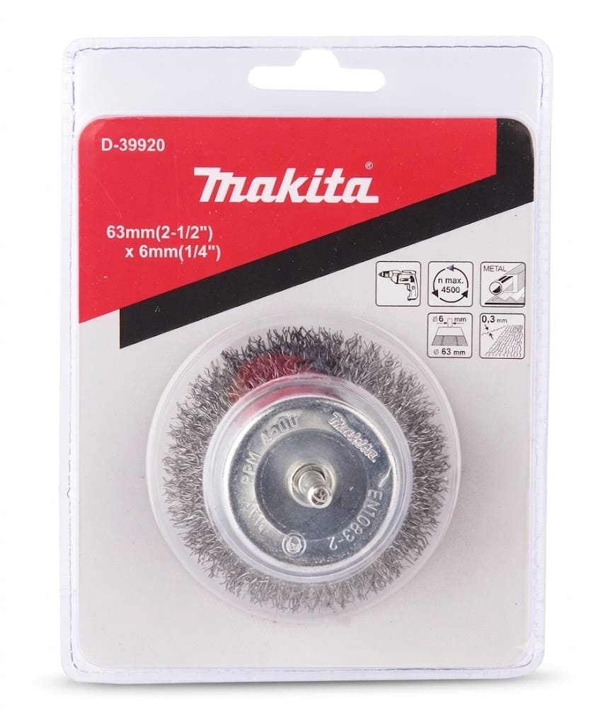 GRATA TIPO COPA CON ESPIGO DE 1/4 X 2 1/2"