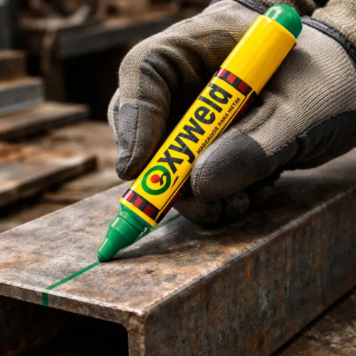 Marcador para metales amarillo OXYWELD — vista 3