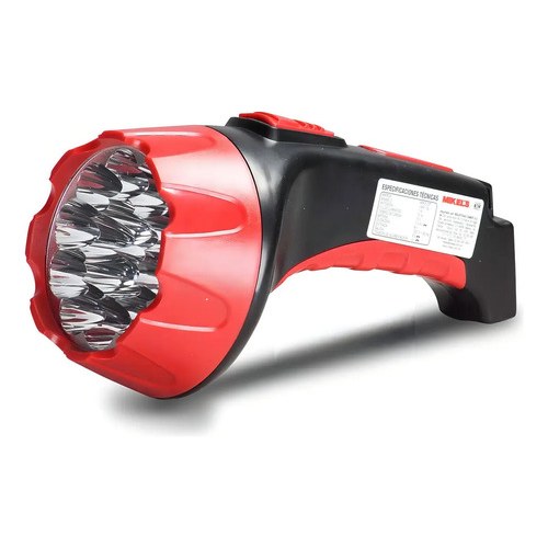 LÁMPARA RECARGABLE PORTÁTIL 7 LEDS MIKELS 4V LMR-7L