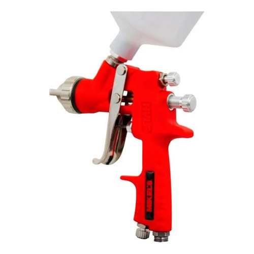 AEROGRAFO PPGP-614 HVLP 600ML BOQUILLA 1.4 PRESION 40PSI ROJO - Imagen 5