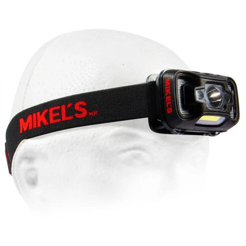 LINTERNA LED TIPO MINERO RECARGABLE 5 W 300 LUMENES MIKEL'S