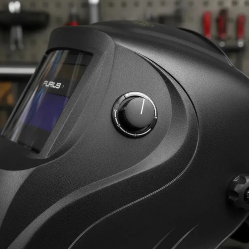 CARETA PARA SOLDAR INTELIGENTE FENIX FURIUS FW33 COLOR NEGRO NEGRO LISO - Imagen 6