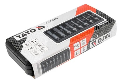 Juego De Copas Impacto Bristol Allen 1/2 X8pz 6 A 18 Mm Yato N/a
