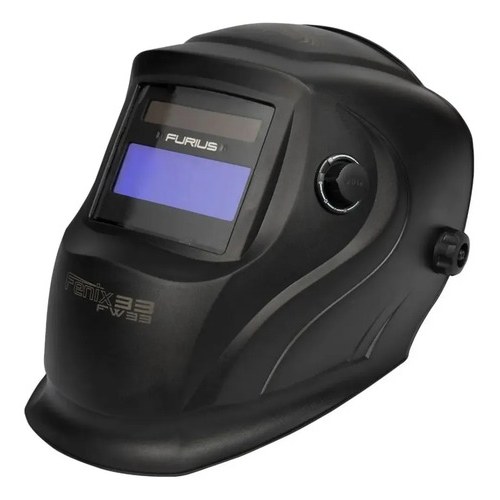 CARETA PARA SOLDAR INTELIGENTE FENIX FURIUS FW33 COLOR NEGRO NEGRO LISO