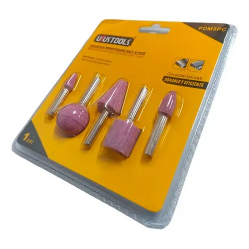 PIEDRAS MONTADAS ROJAS PARA MOTOTOOL JG 5PC PDM5PC UYUSTOOLS N/A - Imagen 3