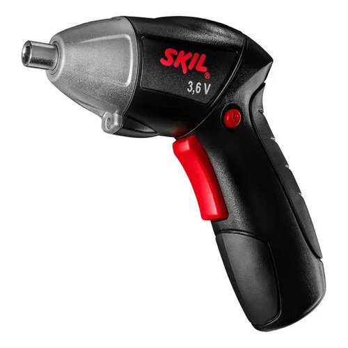 TALADRO DE IMPACTO 13 MM SKIL 6055 GRATIS ATORNILLADOR 3.6 V NEGRO 110 50/60 HZ - Imagen 3