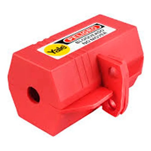 BLOQUEO DEL CABLE PLUG DE ALIMENTACIÓN, ENCHUFE 13 MM YALE ROJO - Imagen 3