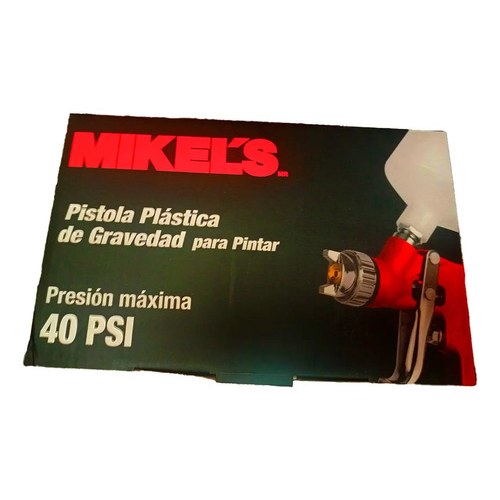 AEROGRAFO PPGP-614 HVLP 600ML BOQUILLA 1.4 PRESION 40PSI ROJO - Imagen 7
