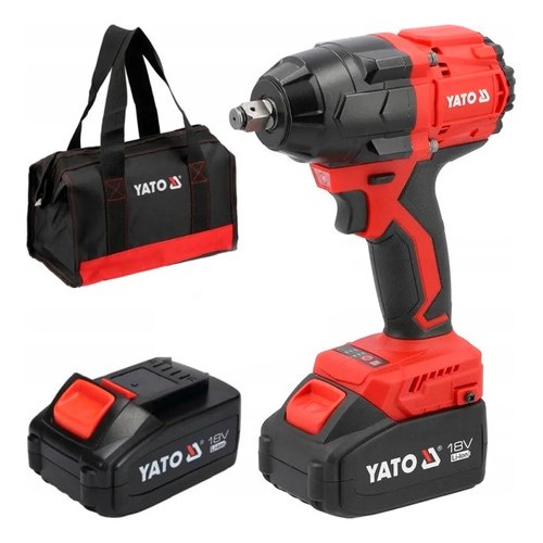 LLAVE DE IMPACTO YATO 18V 1/2" 850NM YT-8277935 - Imagen 2