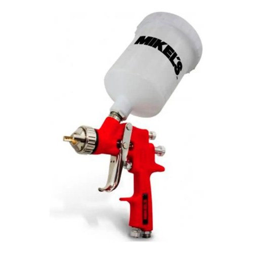 AEROGRAFO PPGP-614 HVLP 600ML BOQUILLA 1.4 PRESION 40PSI ROJO - Imagen 3