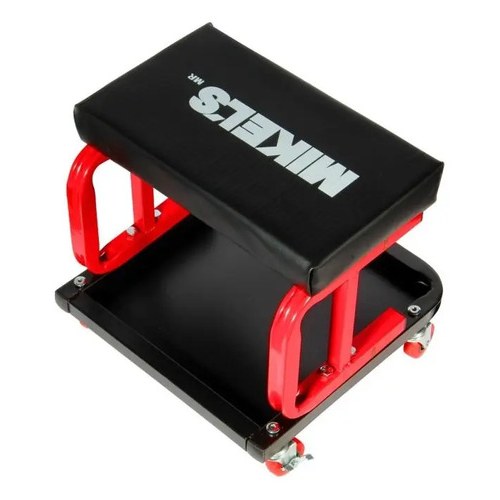 SILLA BANCO CON DEPÓSITO PARA HERRAMIENTAS 4 RUEDAS 130 KG N/A - Imagen 7