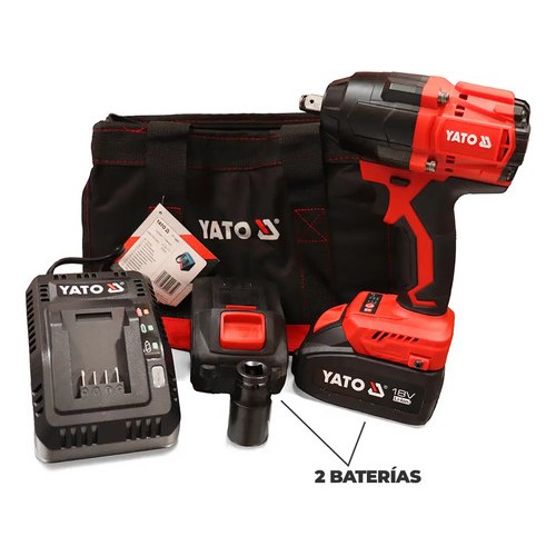 LLAVE DE IMPACTO YATO 18V 1/2" 850NM YT-8277935 - Imagen 3
