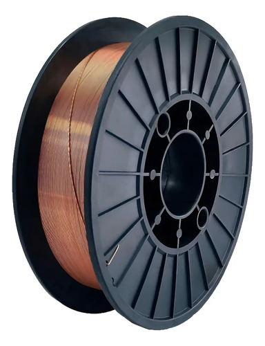 Rollo Soldadura Mig 0,9mm (0,035) 4.5kg Acero Al Carbón Dorado Oscuro