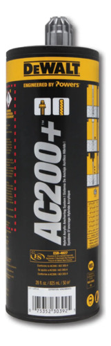 Adhesivo Epóxico DeWalt AC200+ 420 ml