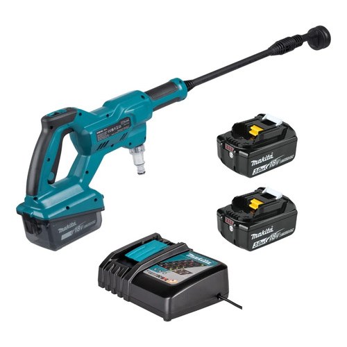 HIDROLAVADORA INALAMBRICA MAKITA DHW180 KIT | 18V - 350 PSI AZUL PETRÓLEO 18V