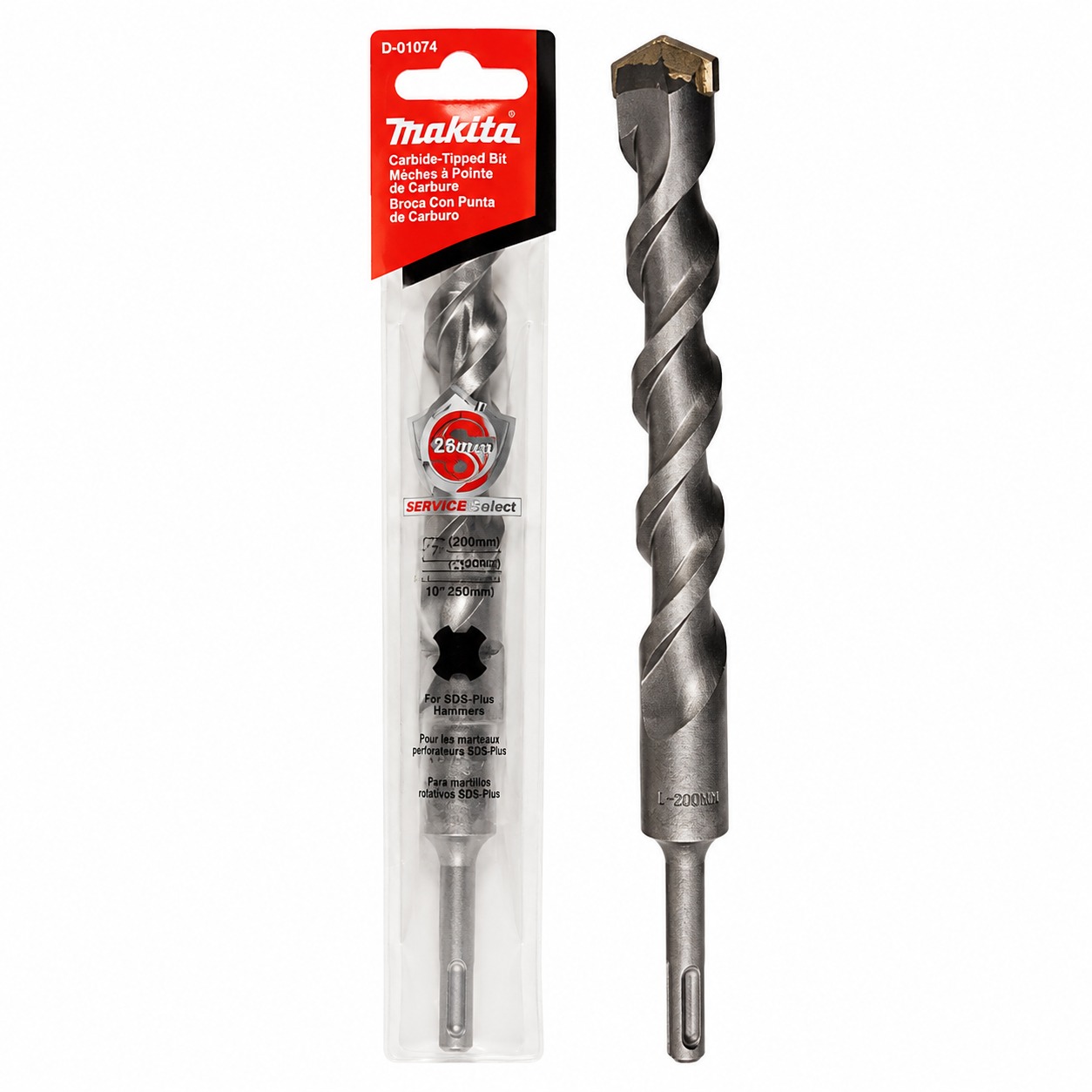 BROCA SDS PLUS  1" X 10" MAKITA