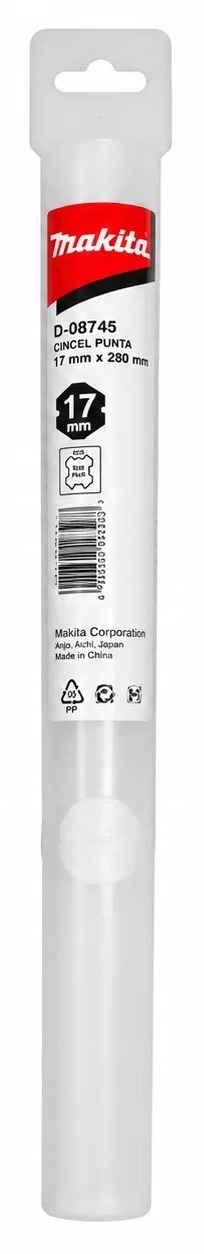 CINCEL PUNTA HEXAGONAL 17MM X 18" MAKITA - Imagen 4