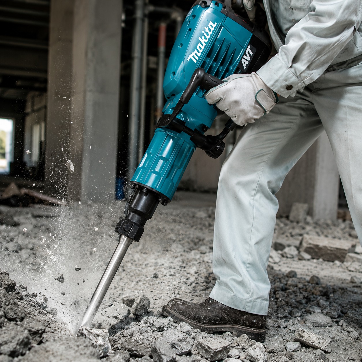 TALADRO DEMOLEDOR HEXAGONAL 1510W 19 KG REFHM1317CB MAKITA - Image 2