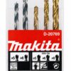 BROCA JGO HEX 1/4" X 5 PZS PARA METAL/MADERA MAKITA