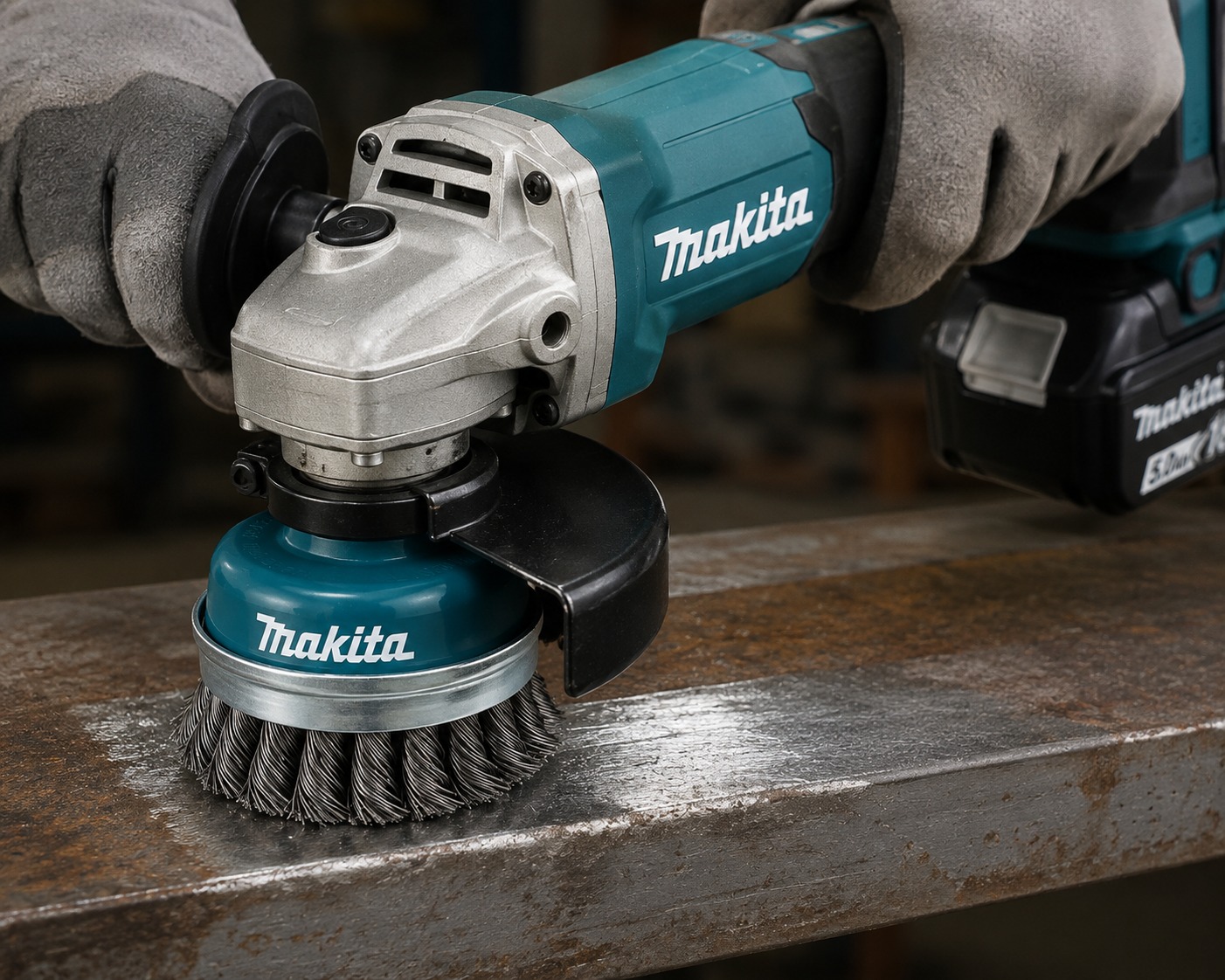 GRATA COPA TORCHADA 2.1/2" ROSCA 5/8 MAKITA - Image 2