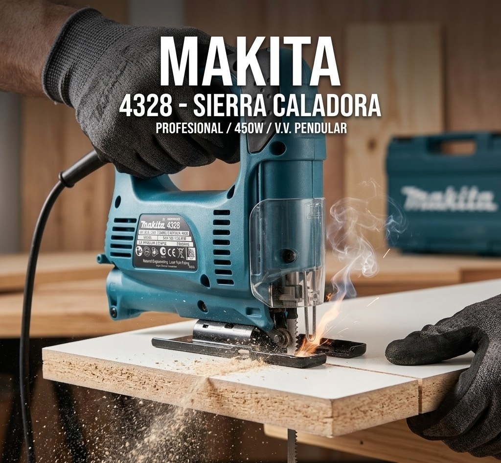 CALADORA PROFESIONAL 450W PENDULAR REF. 4328 MAKITA - Image 3