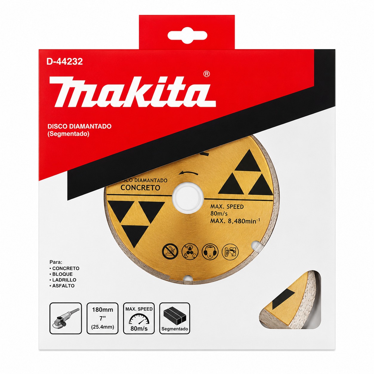 DISCO DIAMANTADO SEGMENTADO LIVIANO 9" MAKITA