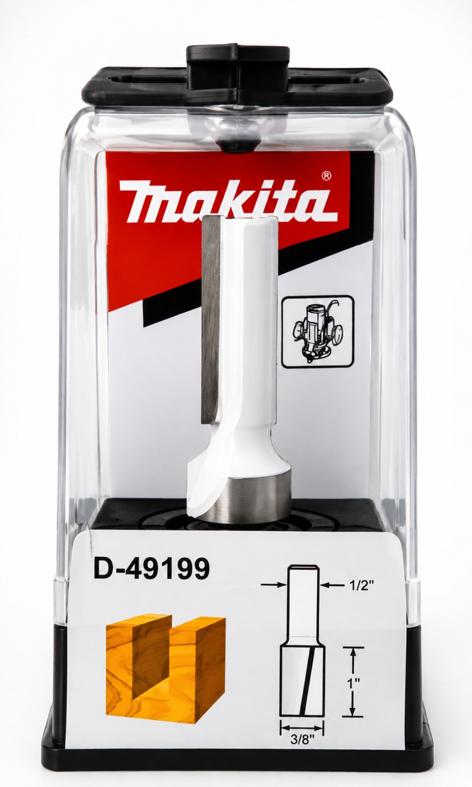 FRESA PARA ACANALAR 3/8" ESP 1/2" MAKITA