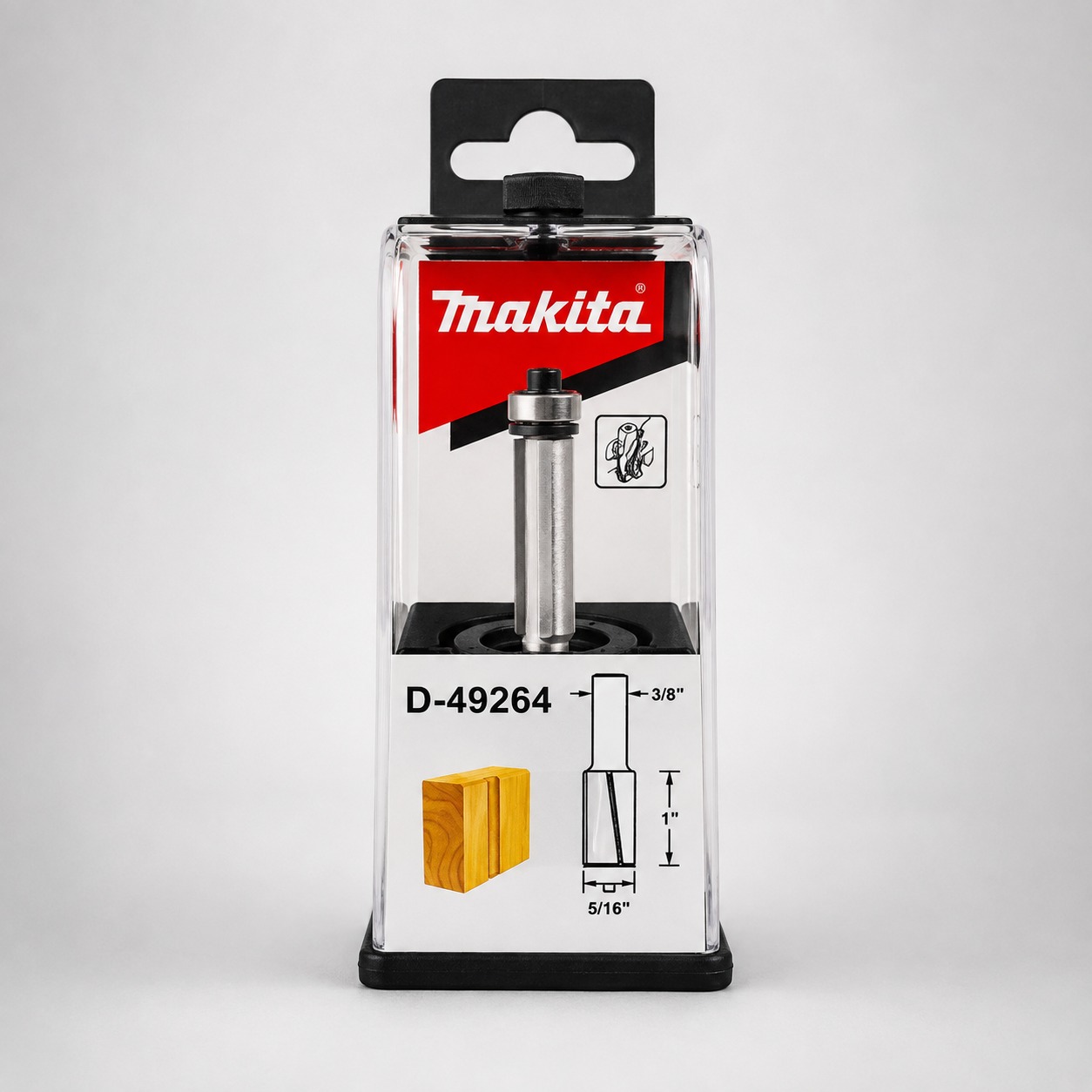 FRESA PARA REBORDEAR 3/8" ESP 1/4" MAKITA