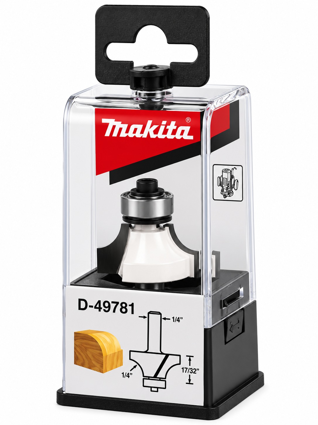 FRESA PARA BOCELAR 1/4" ESP 1/4" MAKITA