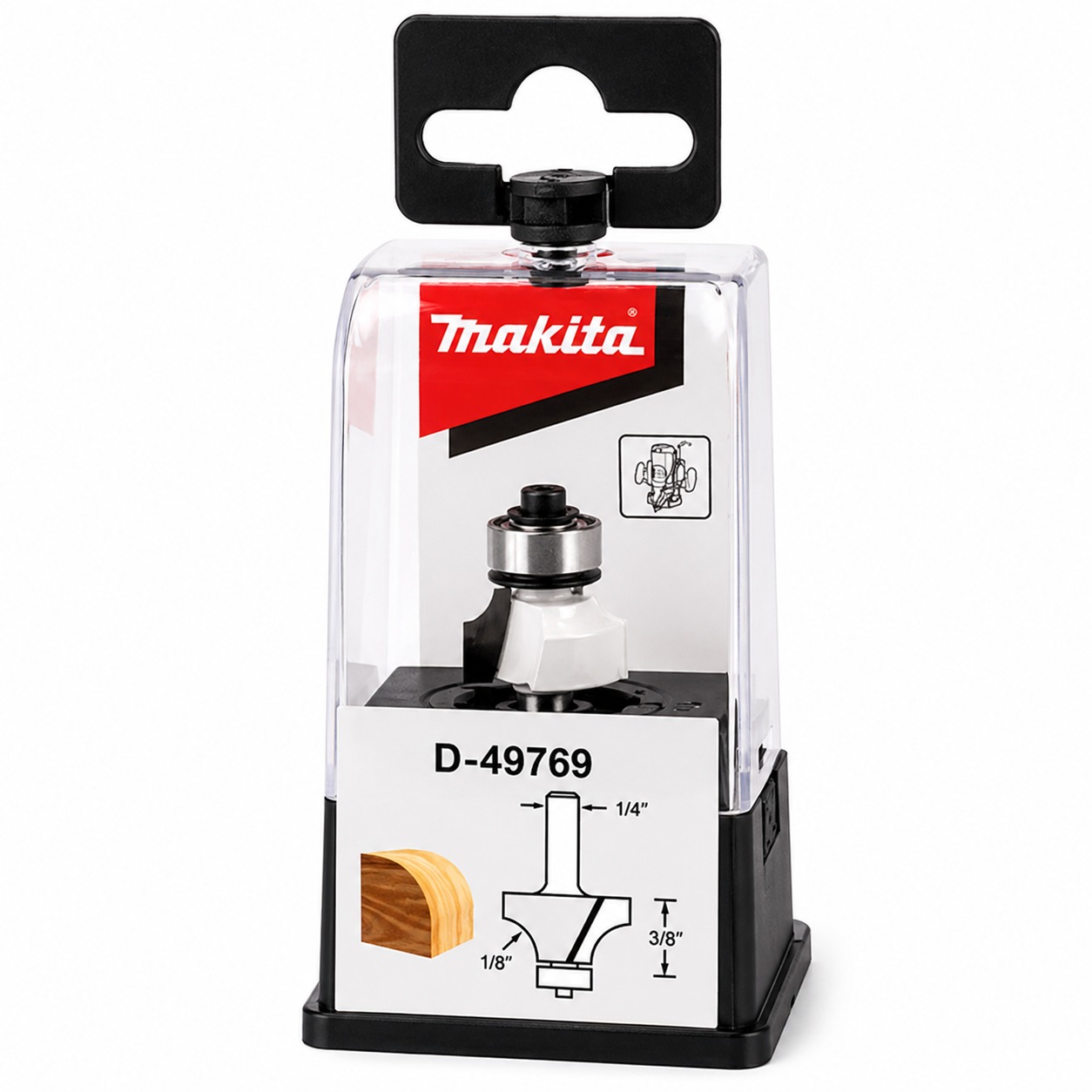 FRESA PARA BOCELAR 1/8" ESP 1/4" MAKITA