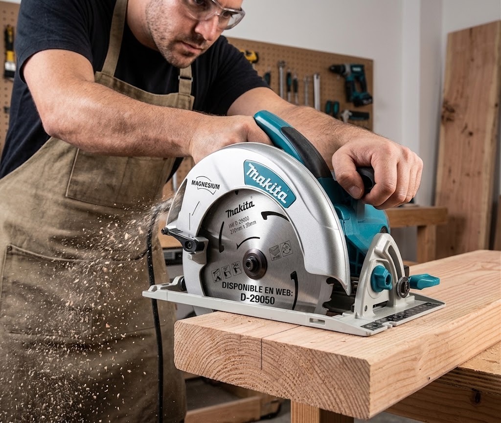 SIERRA CIRCULAR 8 1/4 1400 W REF: 5008MG MAKITA - Image 4