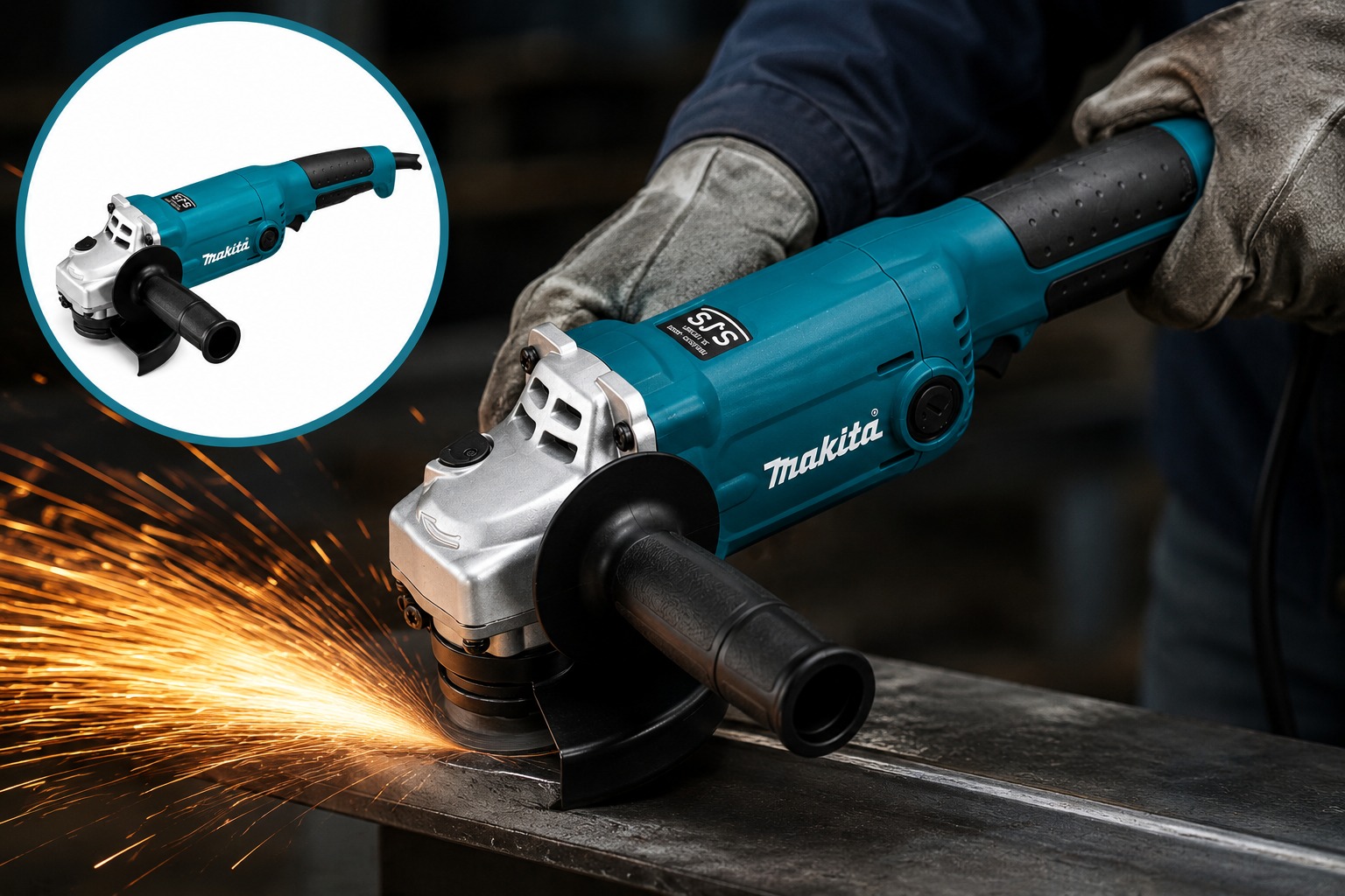 PULIDORA MINI 5" 1100W 11000RPM REF.GA5020 MAKITA - Image 3