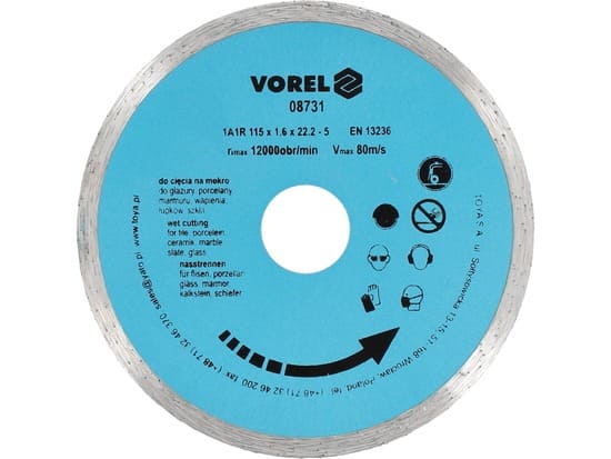 DISCO DIAMANTADO CONTINUO 08731 VOREL 4.1/2 VOREL