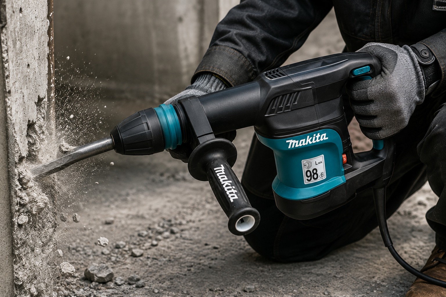 TALADRO DEMOLEDOR SDS MAX 1100W REF: HM0870C MAKITA - Image 3