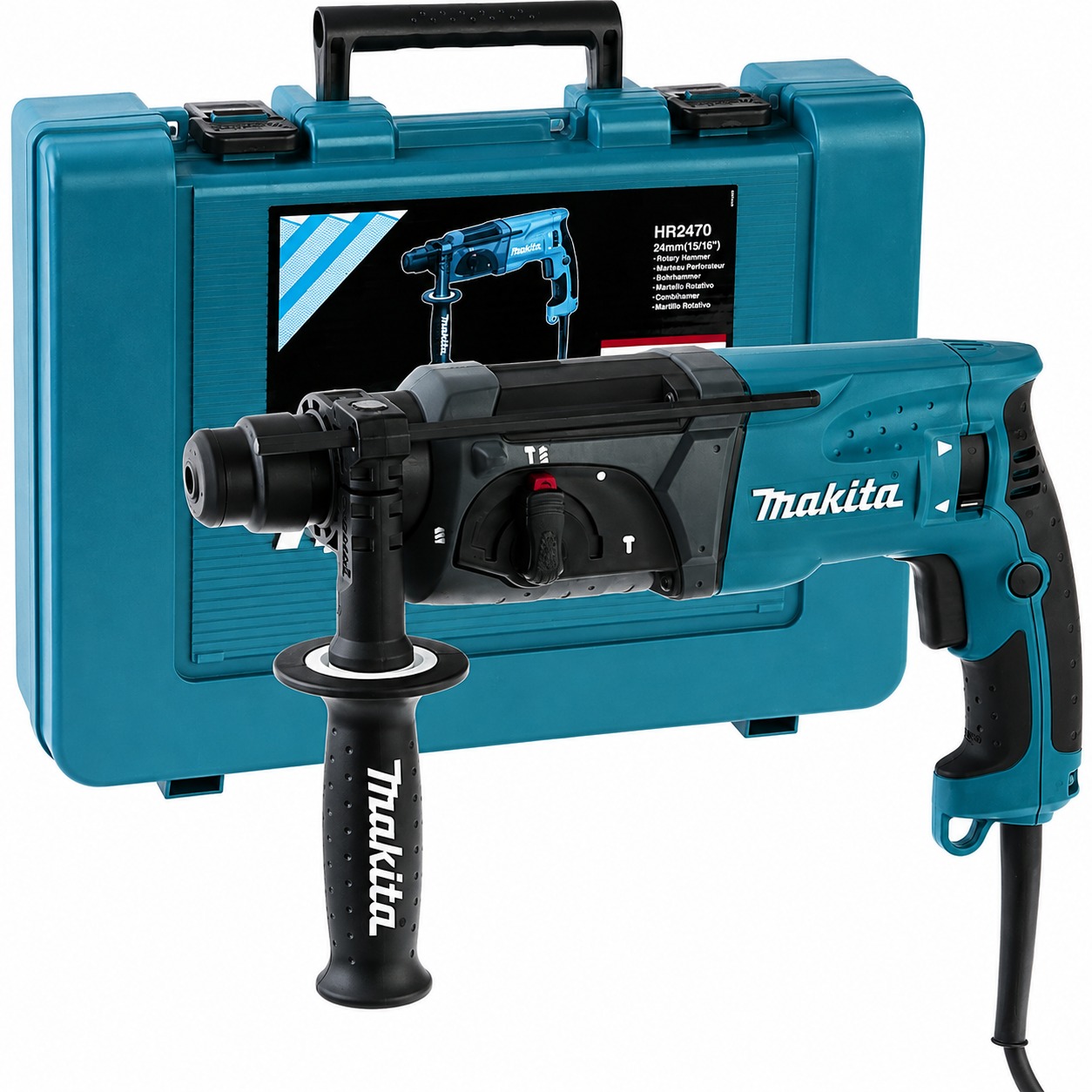 TALADRO ROTOMARTILLO 780W SDS PLUSREF. HR2470 MAKITA - Image 2