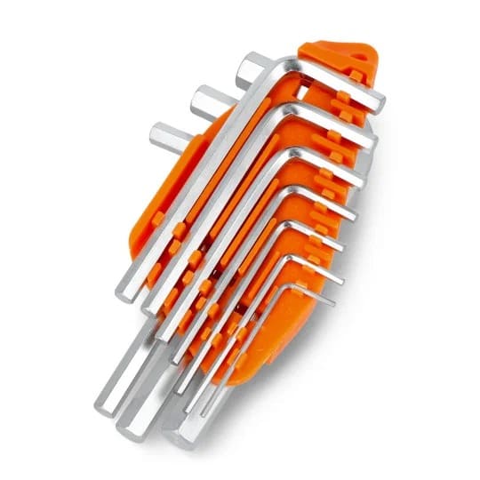 JUEGO DE LLAVES BRISTOL 10 PZS 1.5-10MM  VOREL