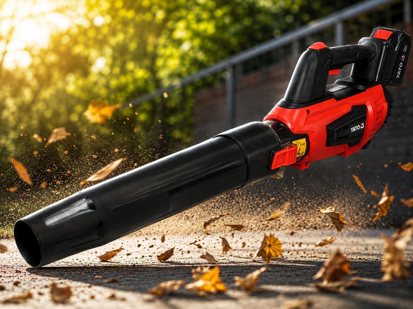 SOPLADOR 18V YT-85176 YATO INALAMBRICO DE MANO