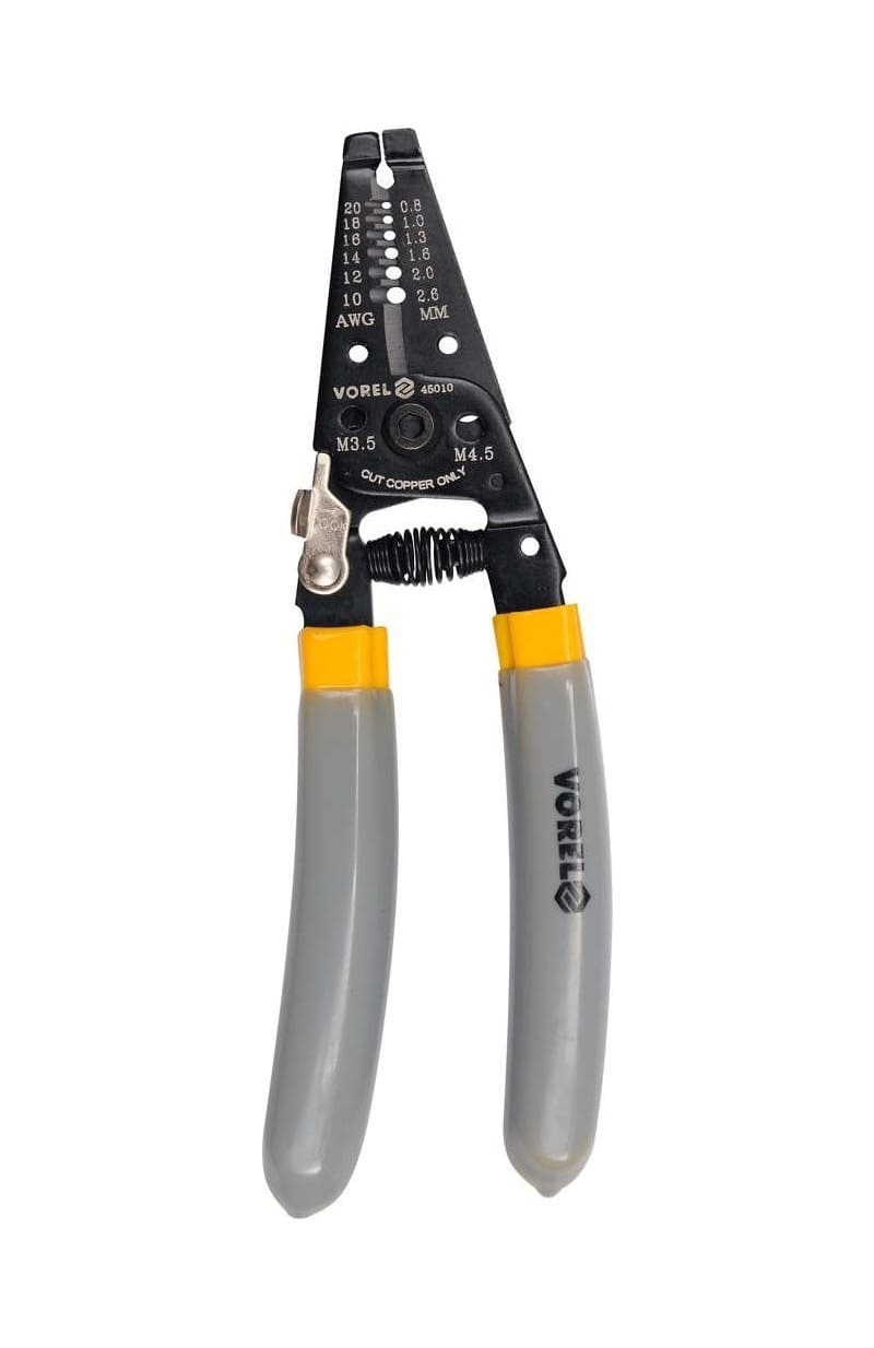 ALICATE PELACABLE 185MM VOREL