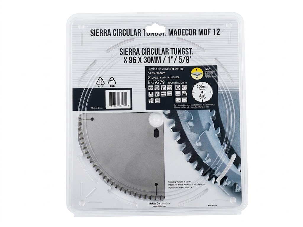 DISCO SIERRA CIRCULAR TUNGST. 12 X 96 X 30MM / 1" / 5/8 MAKITA - Image 2