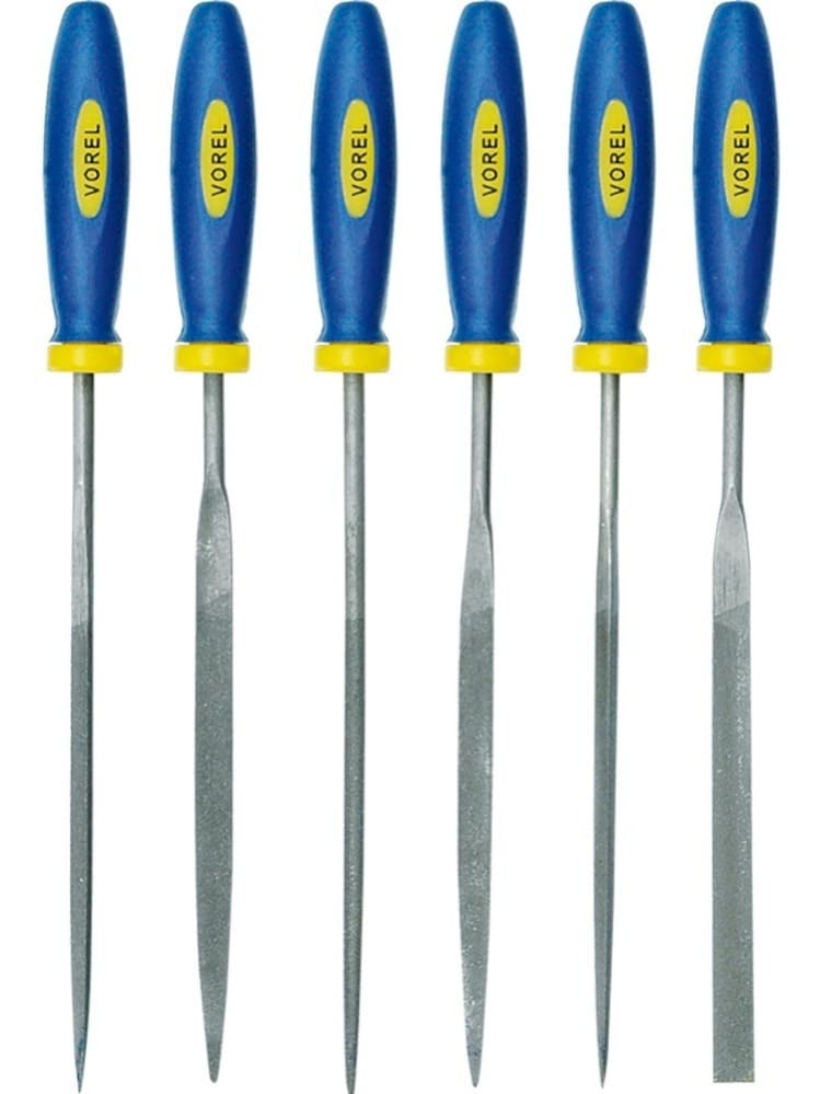JUEGO DE LIMAS PARA JOYERIA VOREL 6"
