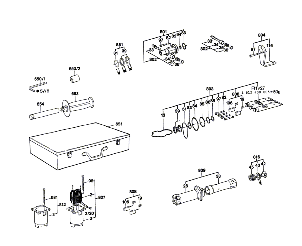 Repuesto portabroca BOSCH-402320 Bosch Professional