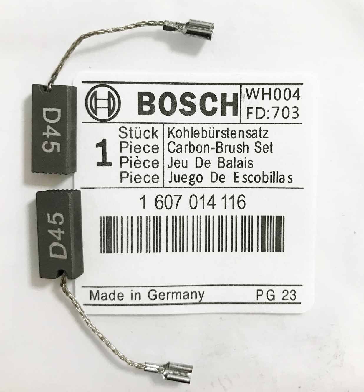 Repuesto escobillas 1607014116 Bosch Professional