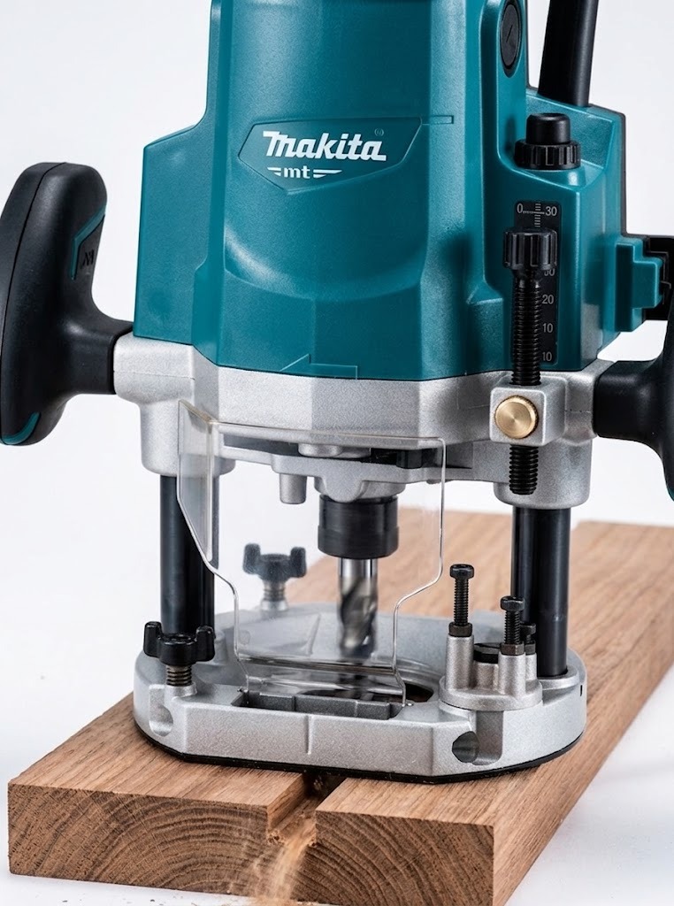RUTEADORA PROFESIONAL 1650W COLLET 1/4 Y 1/2 M3600B MAKITA - Image 2