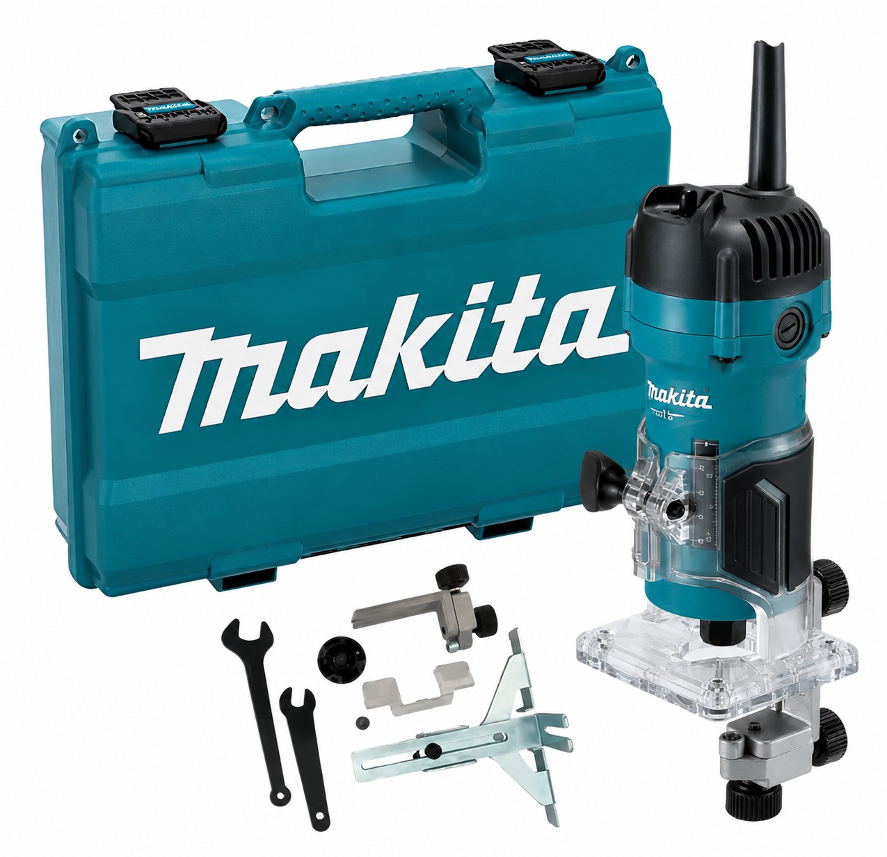 RUTEADORA REBORDEADORA 530W COLLET 1/4  M3700B MAKITA