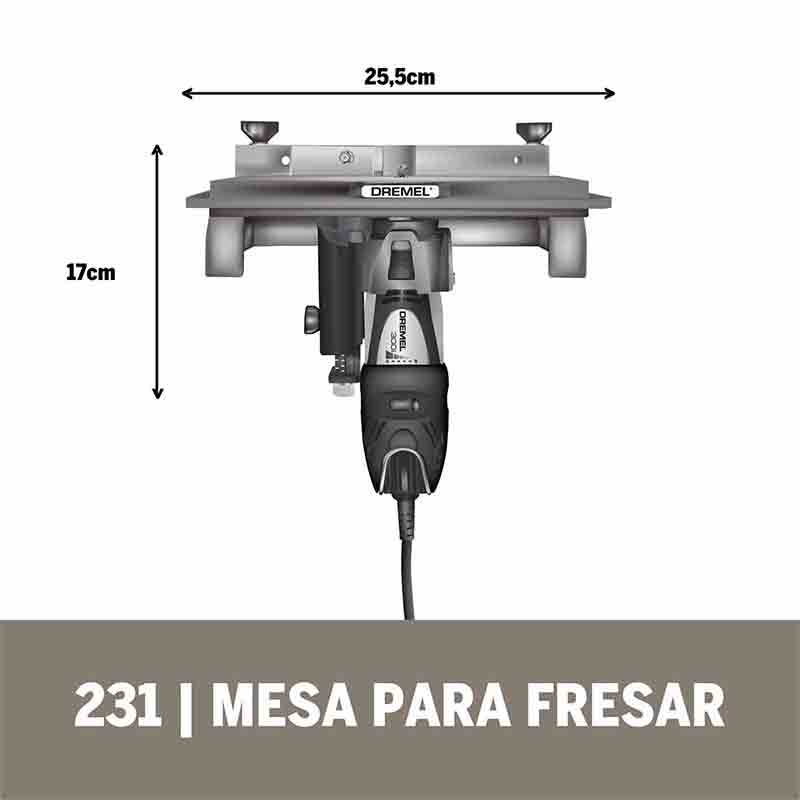 Mesa adaptador 231 AA Dremel