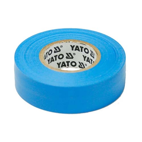 CINTA AISLANTE PVC 19 MM X 20 M AZUL YATO